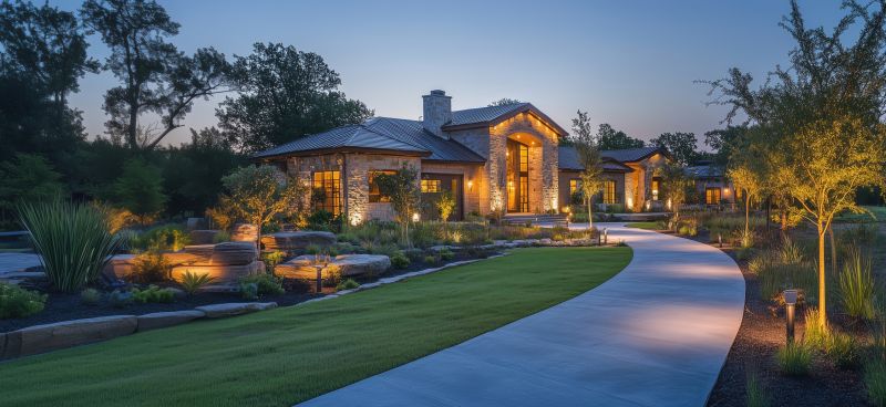 Stylish Landscape Features