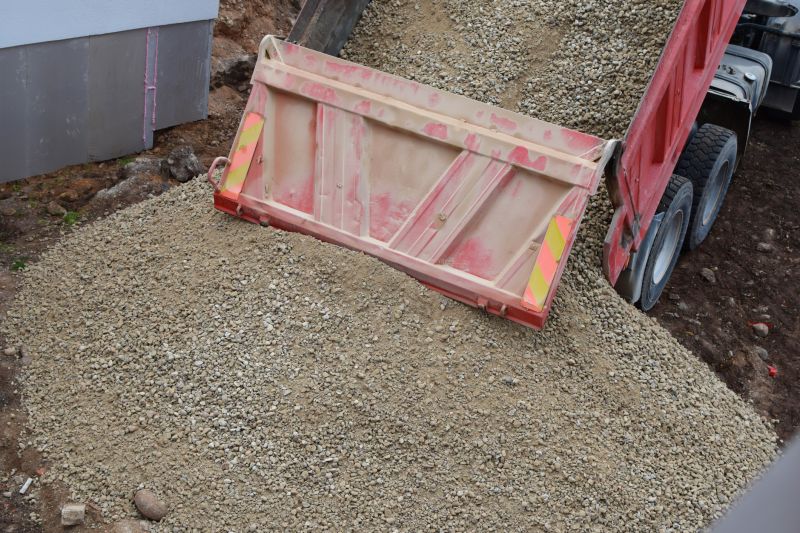 Delivery Truck on Rural Road